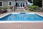 Custom Vinyl Pool with curved corners